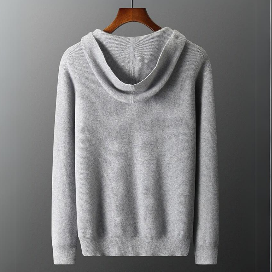 Valletta Cashmere Hoodie - Edward Fraiser
