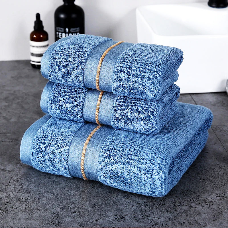 Organic Cotton Bath Towel Set – Ultra-Soft Quick-Dry Towels