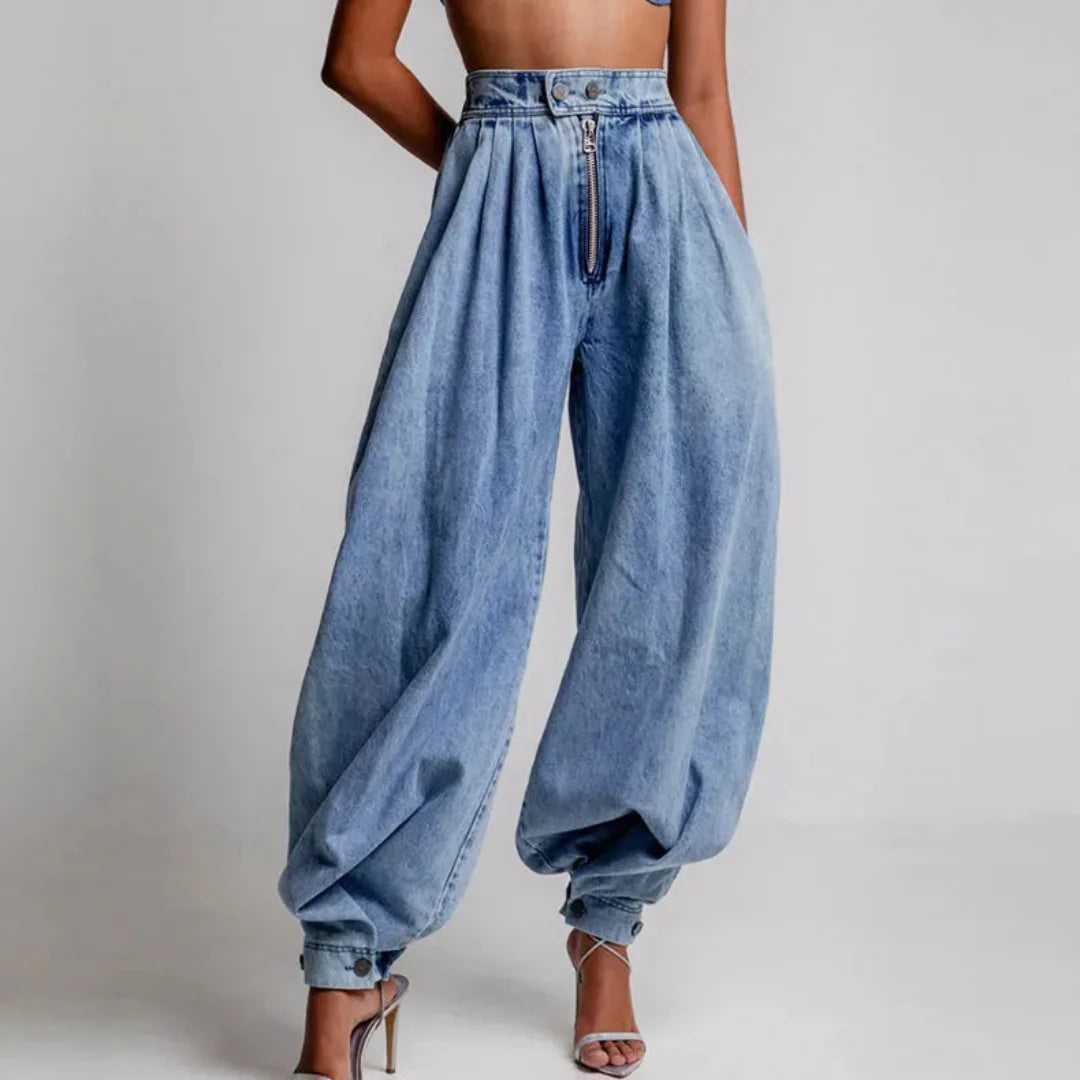Amalfi High-Rise Harem Jeans