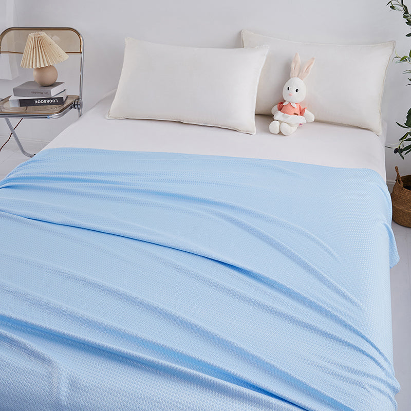 100% Bamboo Fiber Soft Cooling Blanket For Summer