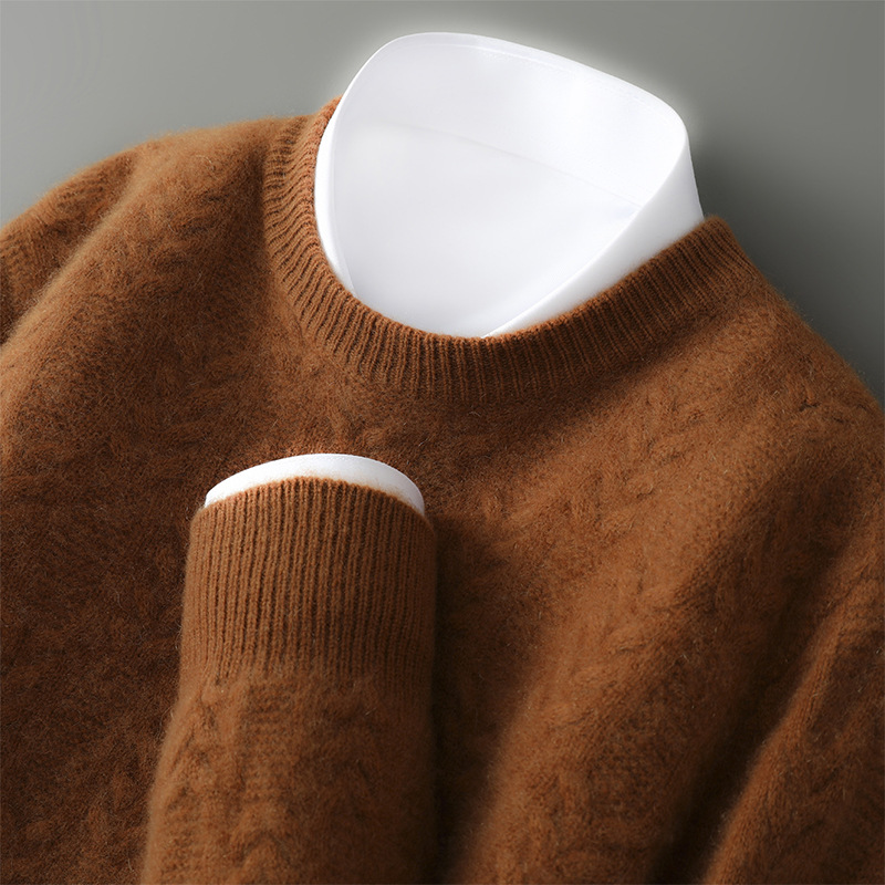 Cheyenne Wool Crew Neck Sweater
