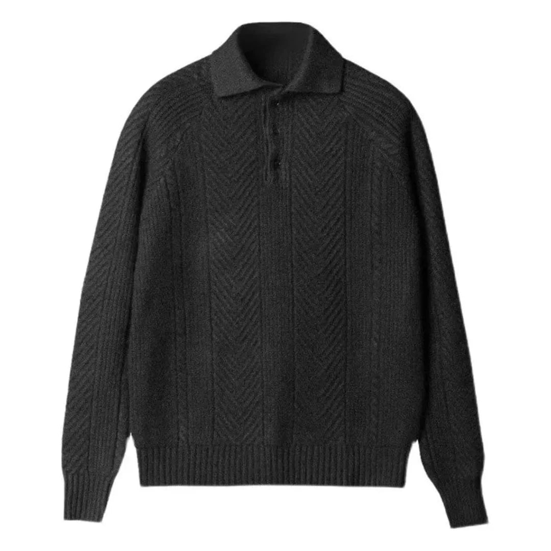 Vercelli Knitted Polo Sweater