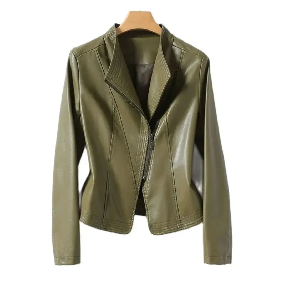 Ravenna Leather Moto Jacket