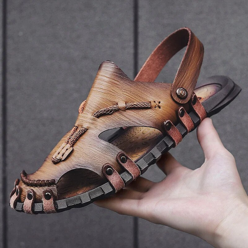 Tribal Genuine Leather Sandals