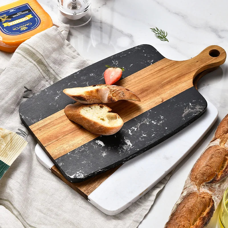 Grandeur Marble Acacia Cheese Board