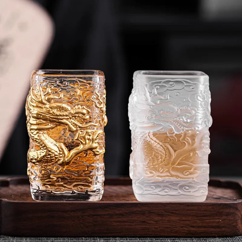 Year of the Dragon Whiskey Glass