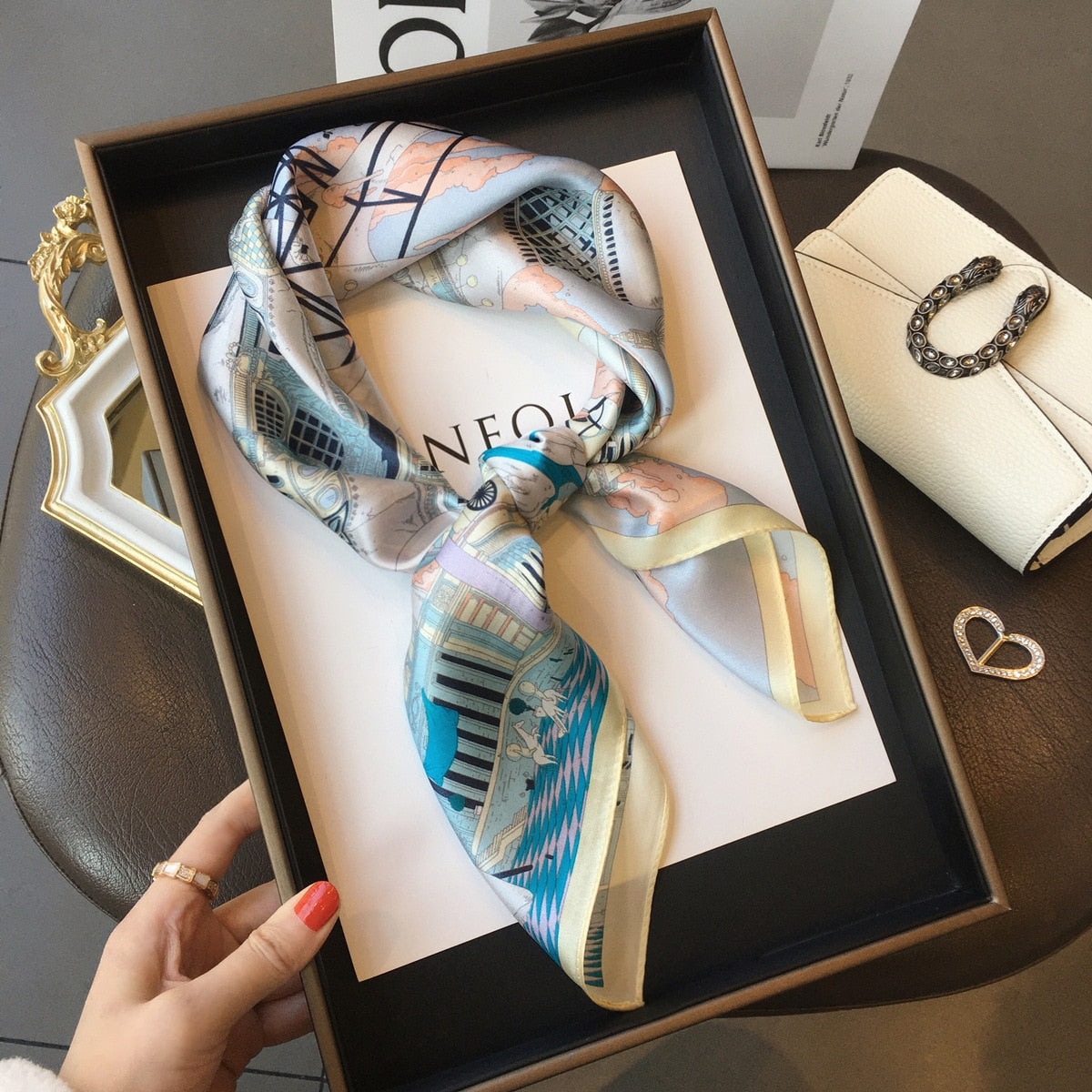 Maëlle Silk Scarf