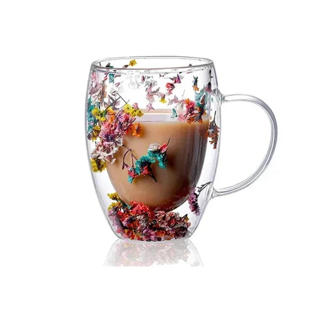 Hanok Petal Craft Mugs