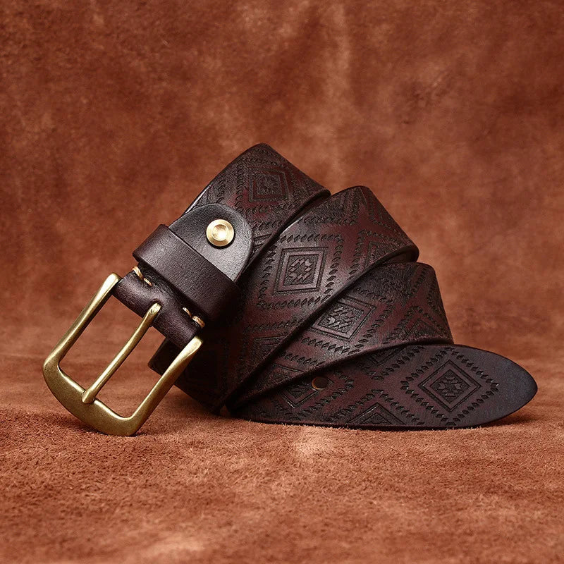 Aztlan Leather Belt