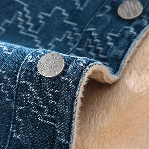 Halden Heritage Fleece Denim Jacket