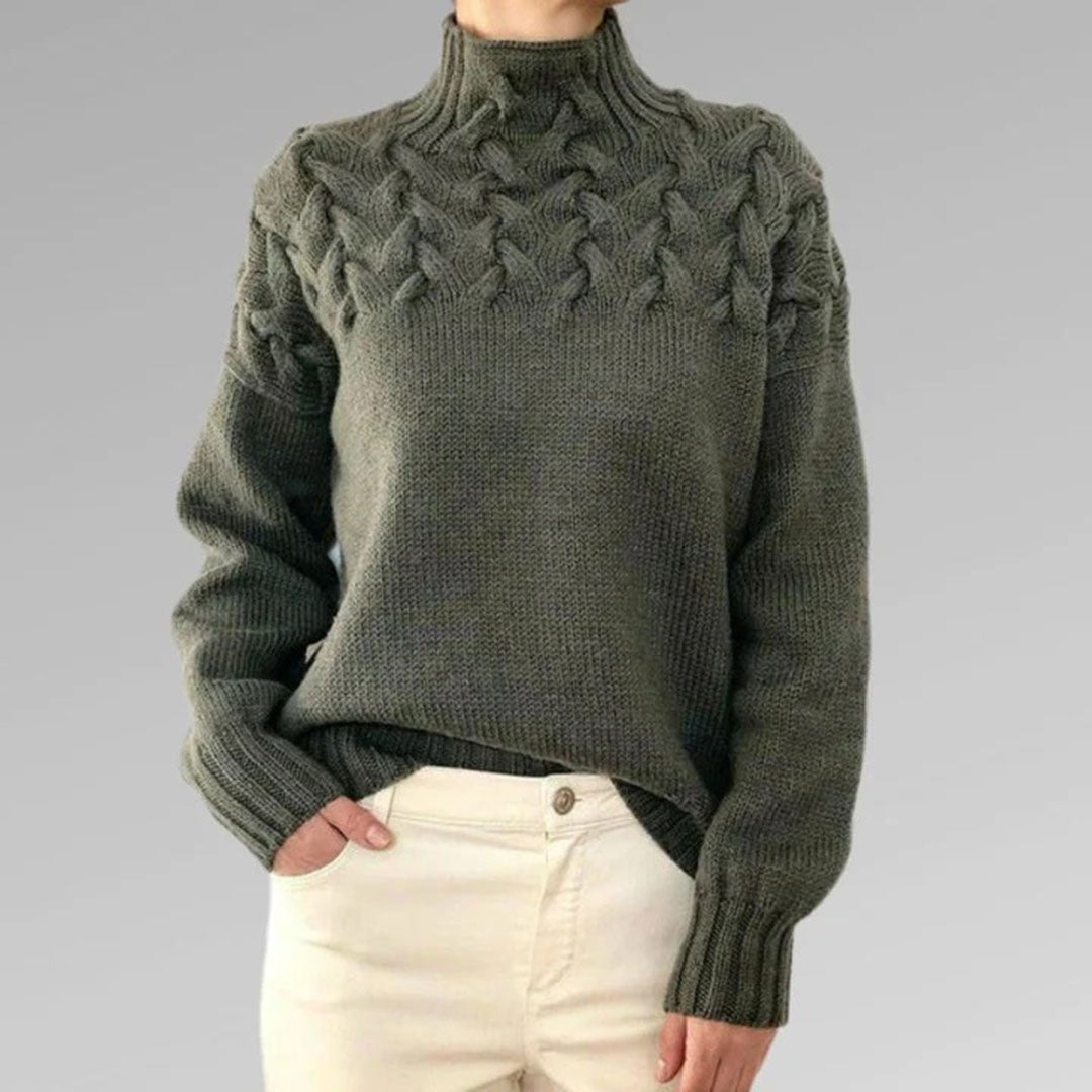 Liora Soft Knit Cashmere Pullover