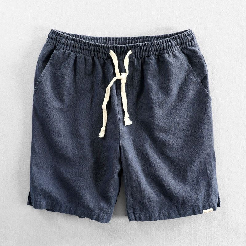 Saito Cotton-Linen Shorts