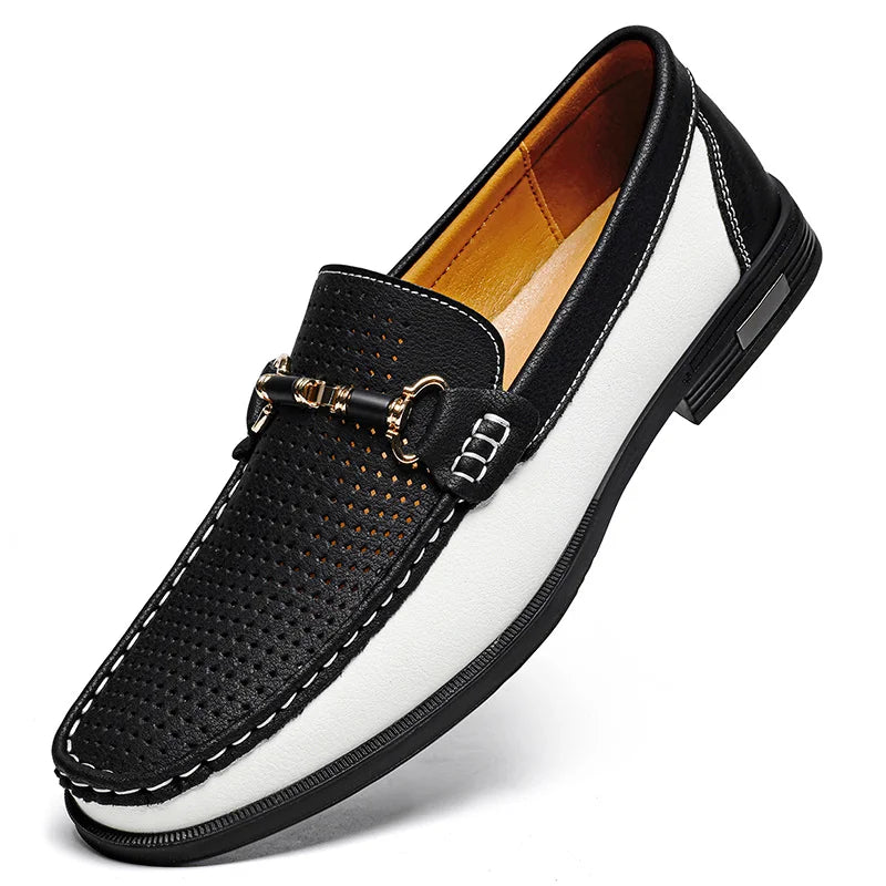 Veneto Leather Loafers
