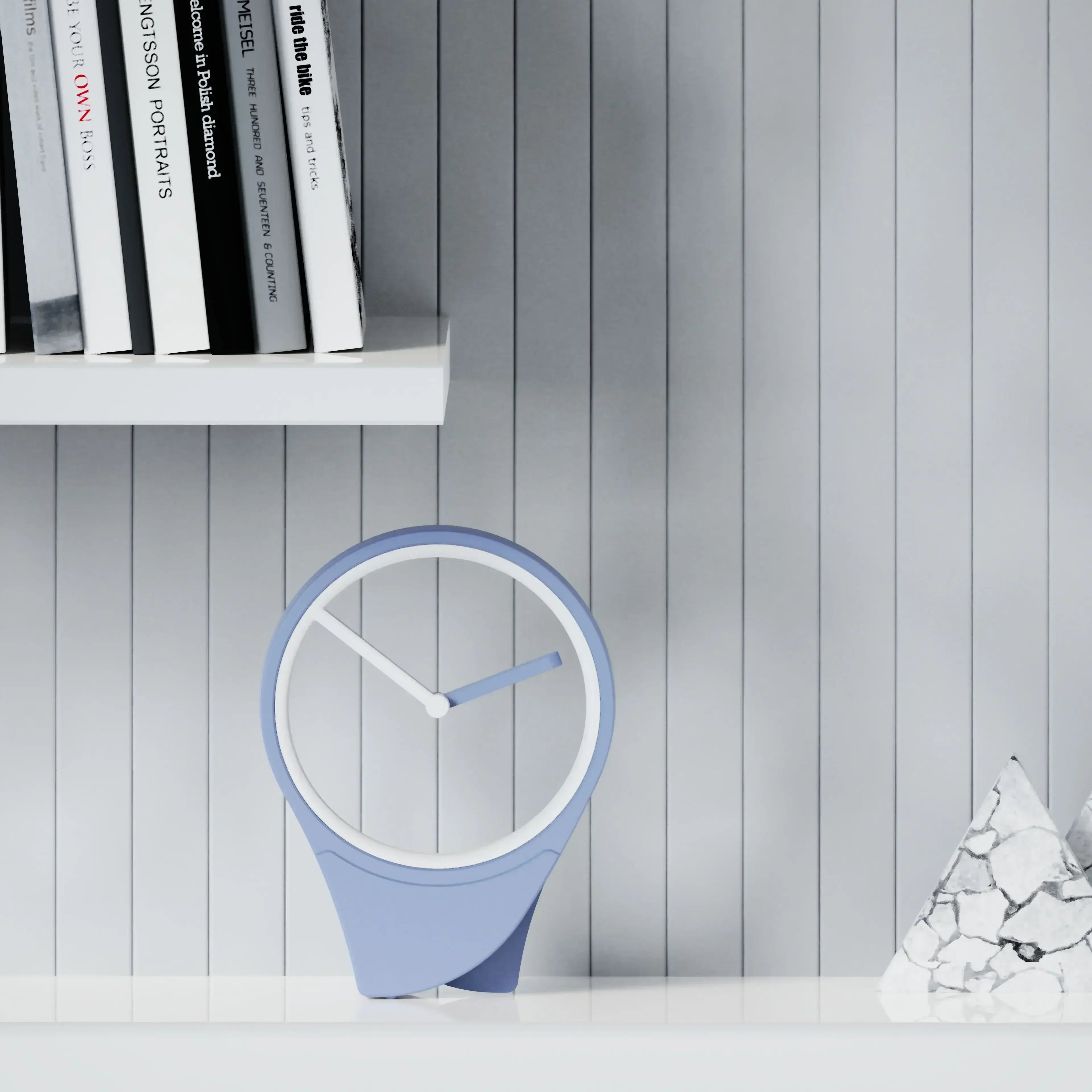 Invisible Floating Clock