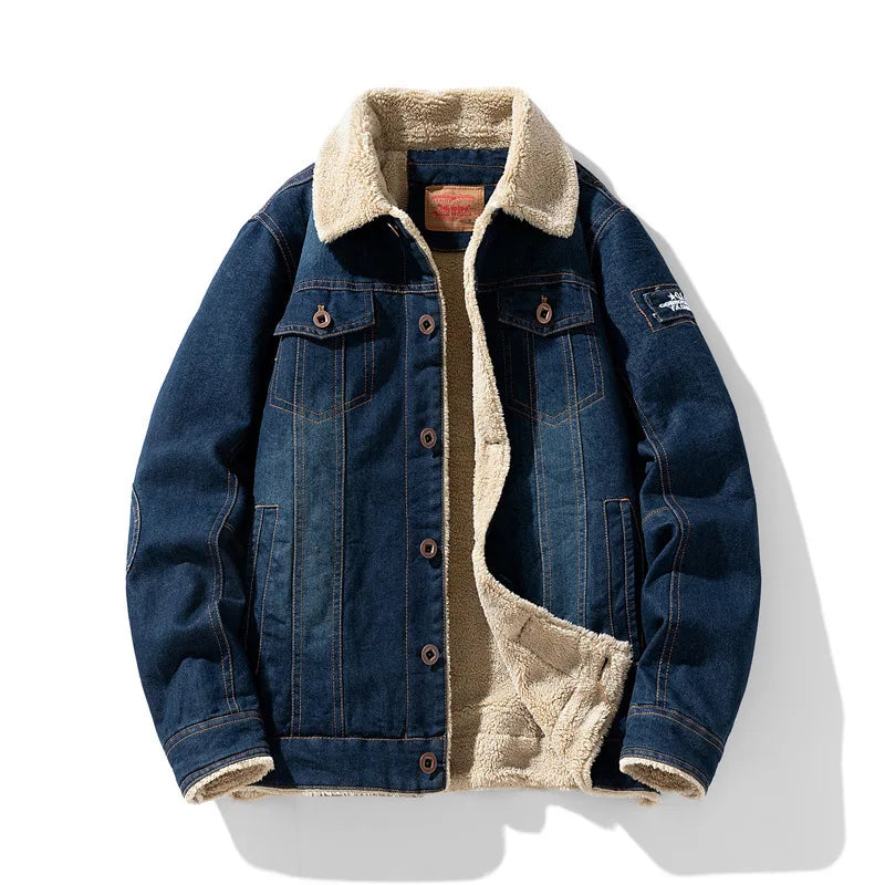 Weston Denim Fleece Jacket