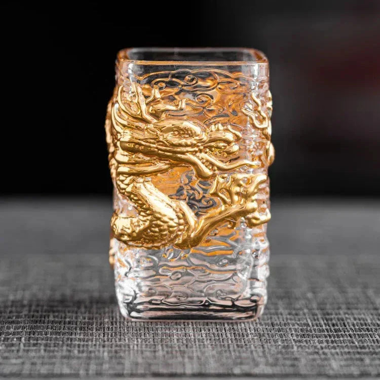 Year of the Dragon Whiskey Glass