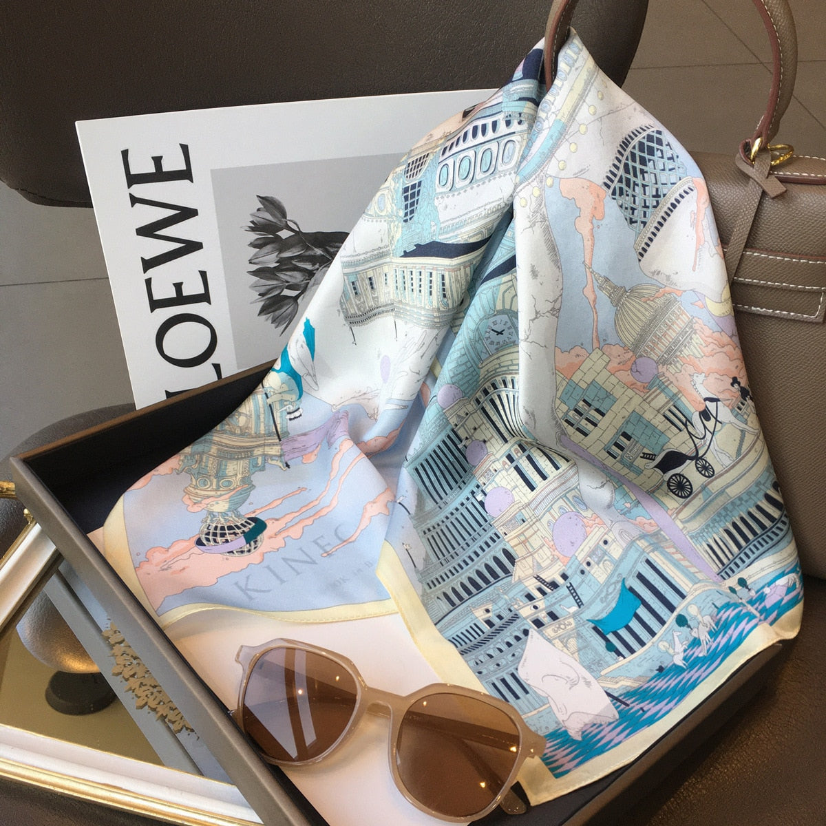 Maëlle Silk Scarf