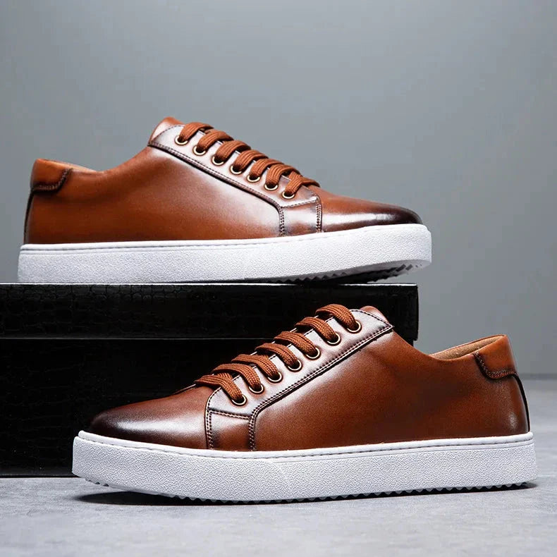 Valleta Genuine Leather Sneakers