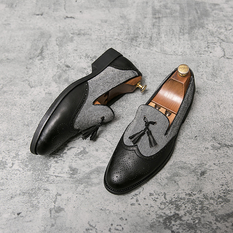 Retro Tassel Loafers