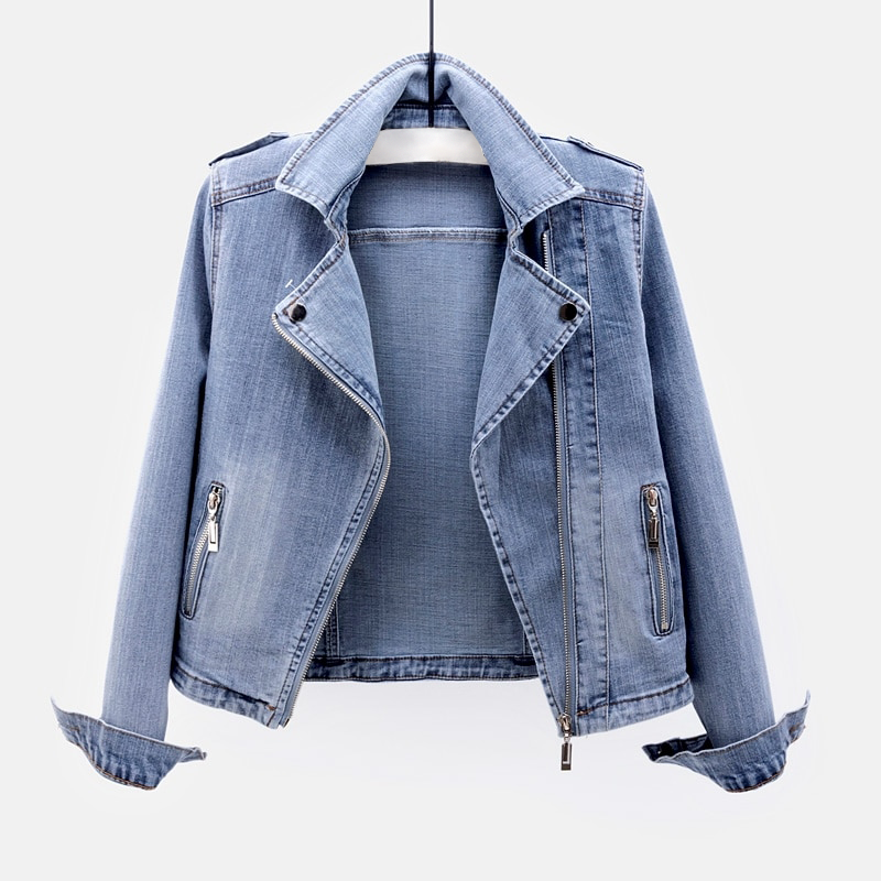 Marielle Cropped Denim Jacket