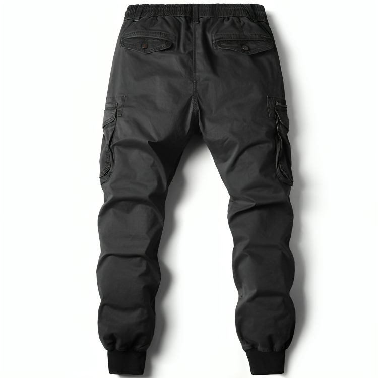 Mens Cotton Cargo Trousers - Charles Francis