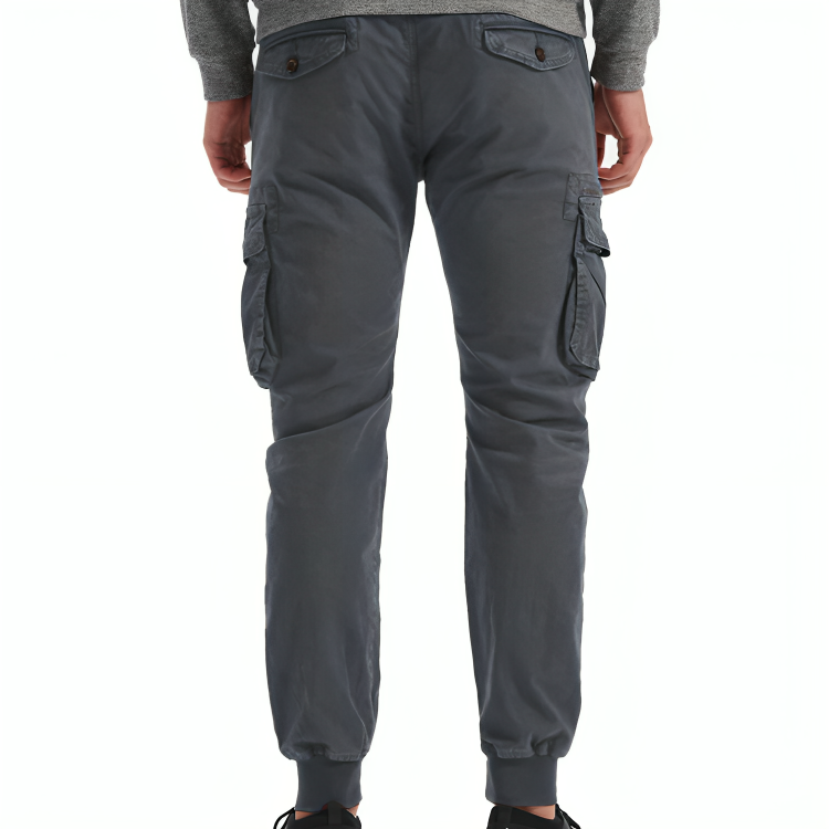 Mens Cotton Cargo Trousers - Charles Francis