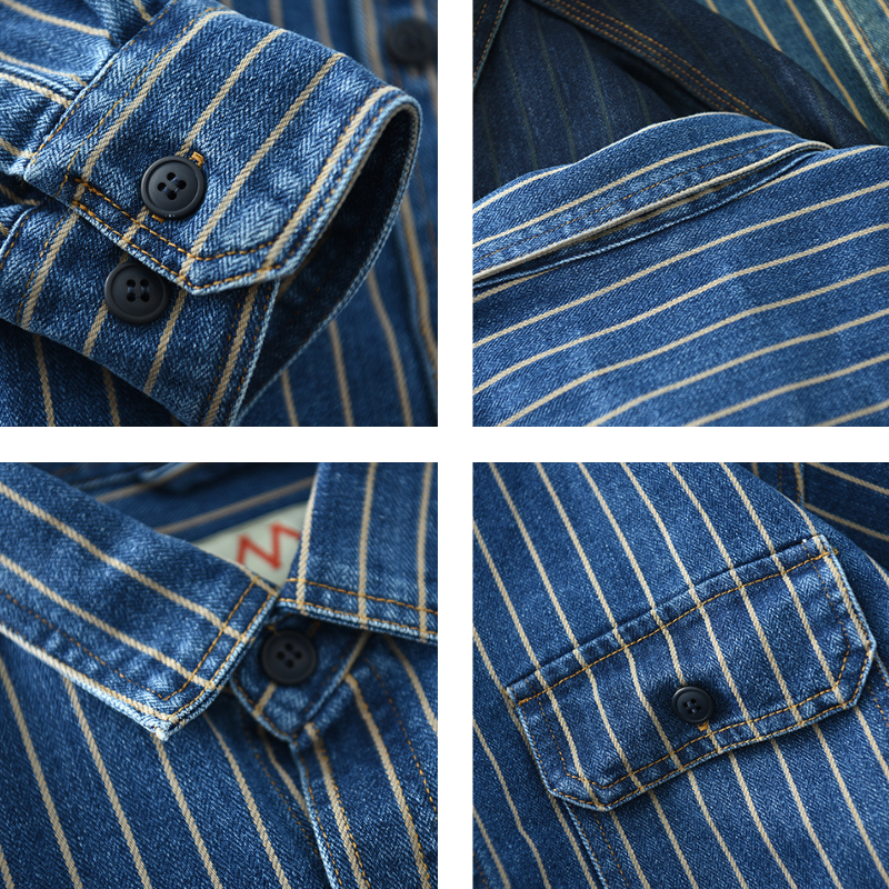 Retrovista™ - 1977 Vintage Button-Up Shirt - Edward Fraiser