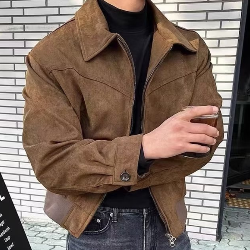 Rustshade Suede Jacket - Edward Fraiser
