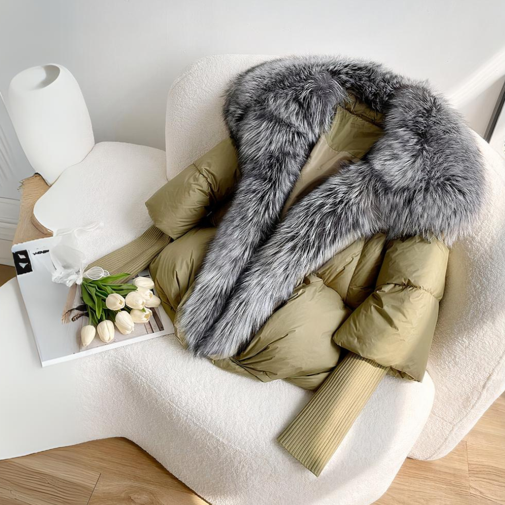 Annelise Down Fur Puffer Jacket