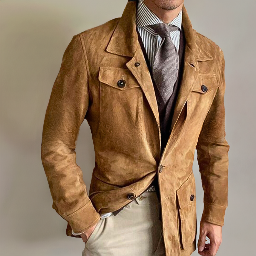 Moretti Premium Suede Jacket - Charles Francis