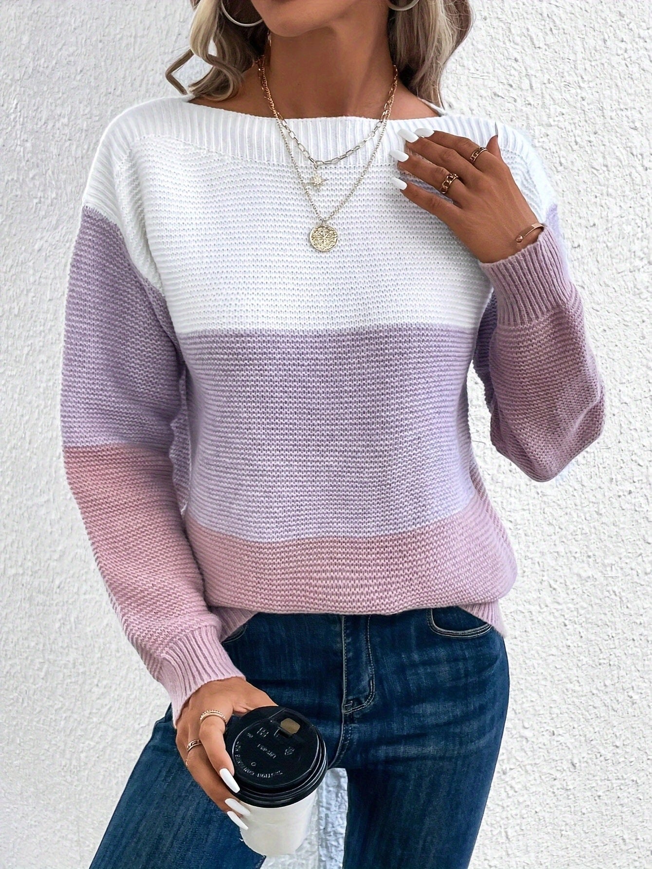 Liana Colorblock Pullover