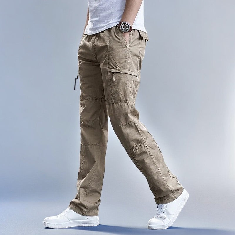 Cosenza™ - 100% Cotton Cargo Pants - Charles Francis