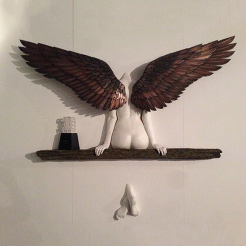 Icarus Ascend Wall Sculpture