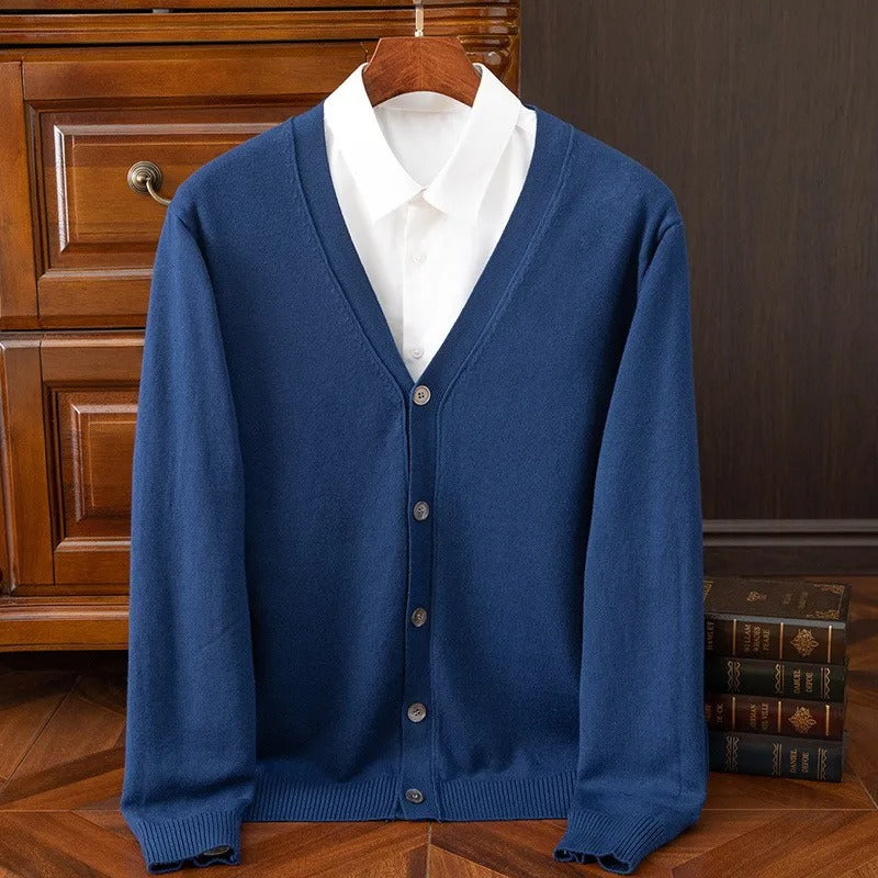 Santorini Cashmere Cardigan - Charles Francis