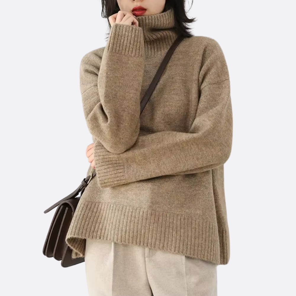 Sylvie Cashmere Turtleneck